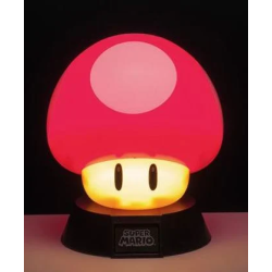 SUPER MARIO - Champignon - Lampe Icon - 10cm 