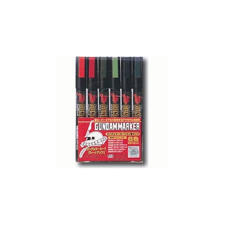 GUNDAM - Gundam Marker GMS-108 Zeon Set 