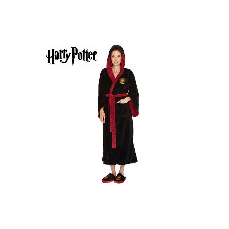 HARRY POTTER - Peignoir Femme - Gryffindor - Adulte - Taille Unique 
