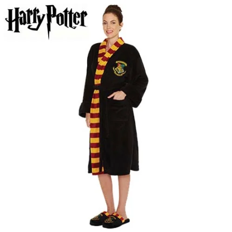 HARRY POTTER - Peignoir Femme - Hogwarts - Adulte - Taille Unique 