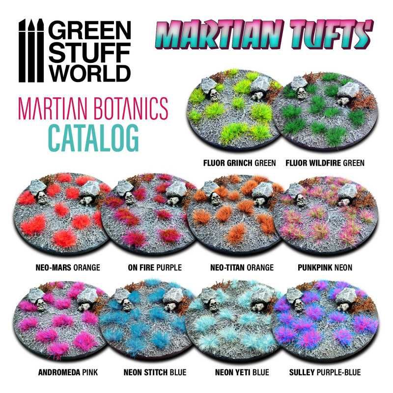 Touffes d'herbe martienne - SULLEY PURPLE-BLUE