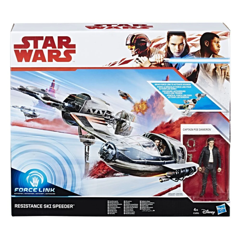 STAR WARS Force Link - Resistance Ski Speeder 