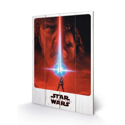 STAR WARS 8 The Last Jedi - Impression sur bois 40x59cm 2