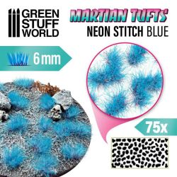 Touffes d'herbe martienne - NEON STITCH BLUE 2