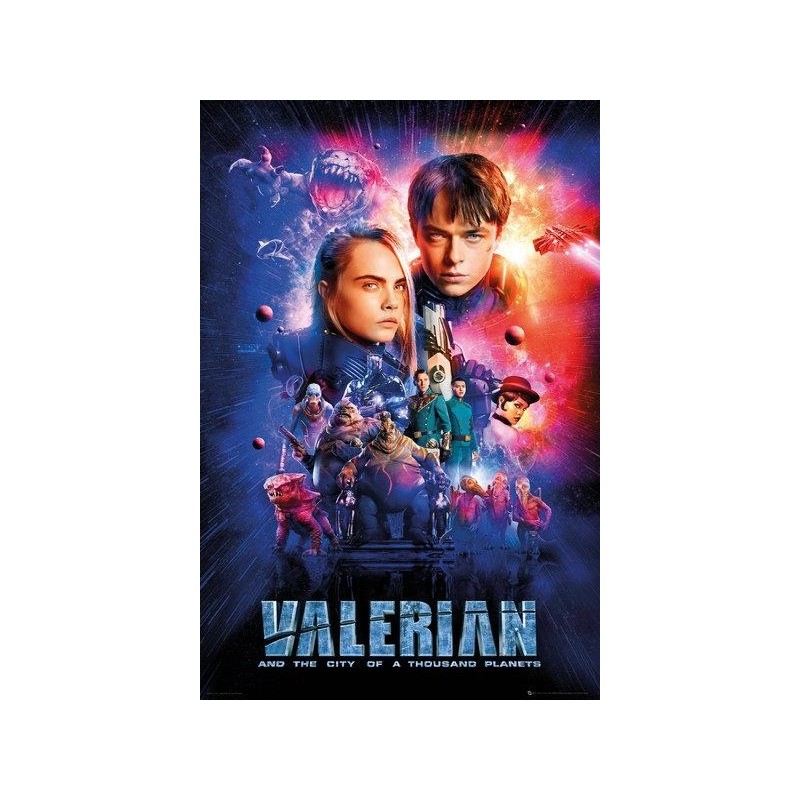 VALERIAN - Poster 61X91 - One Sheet Cast 