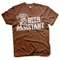 GAS MONKEY - T-Shirt Beer Assistant - Brown (12 Years) 2