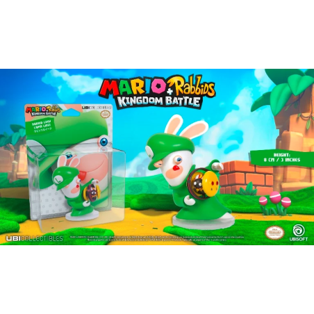 MARIO + RABBIDS KINGDOM - Figurine 3 inch Rabbit Luigi (Ubisoft) 