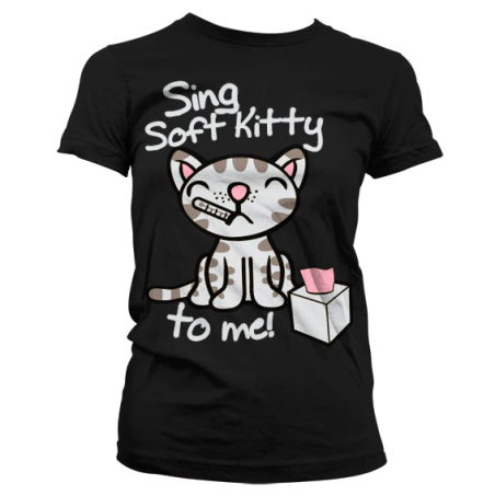 THE BIG BANG - T-Shirt GIRL Sing Soft Kitty For Me (S) 
