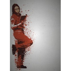 PC SPLATTER - Magnetic Metal Poster 45X32 - The Hot One 2