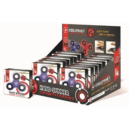 STEELSPINNER - HAND FINGER - Display Classic PERFORMANCE 16pces 