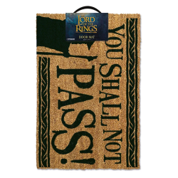 LORD OF THE RINGS - Paillasson 40X60 - You Shall Not Pass 2