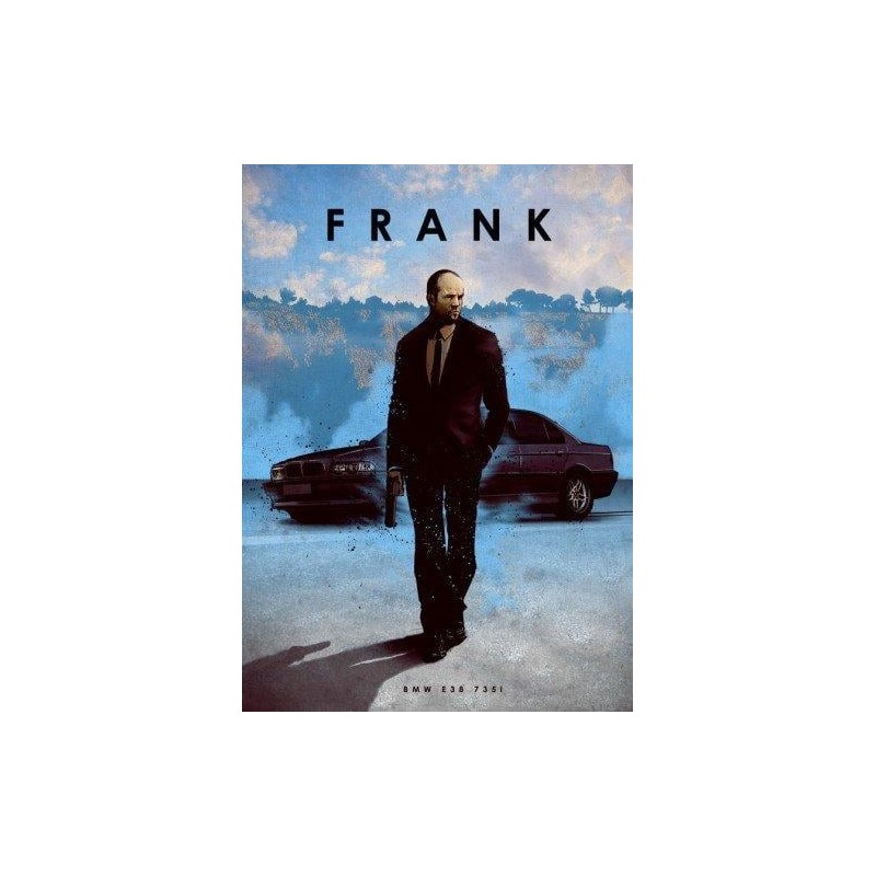 CAR LEGEND - Magnetic Metal Poster 45X32 - Frank 