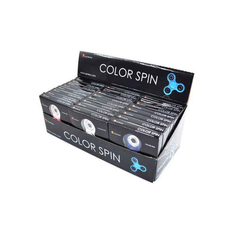 SPINNER - HAND FINGER - Display Color Spinner 24pces 