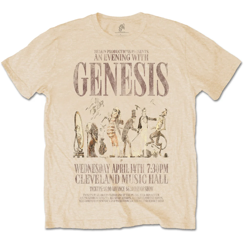 GENESIS - T-Shirt - An Evening With (S) 