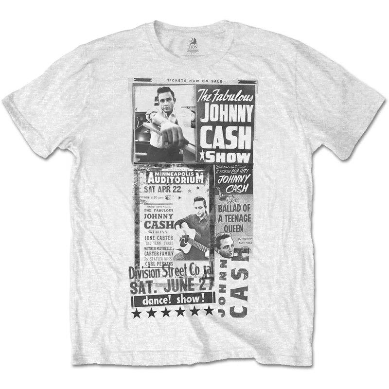 JOHNNY CASH - T-Shirt RWC - The Fabulous Show (XL) 