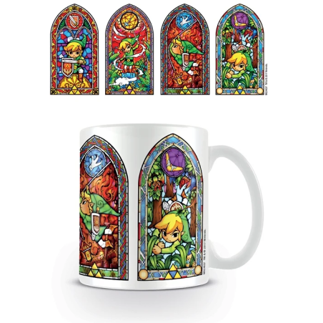 THE LEGEND OF ZELDA - Mug - 300 ml - Stained Glass 