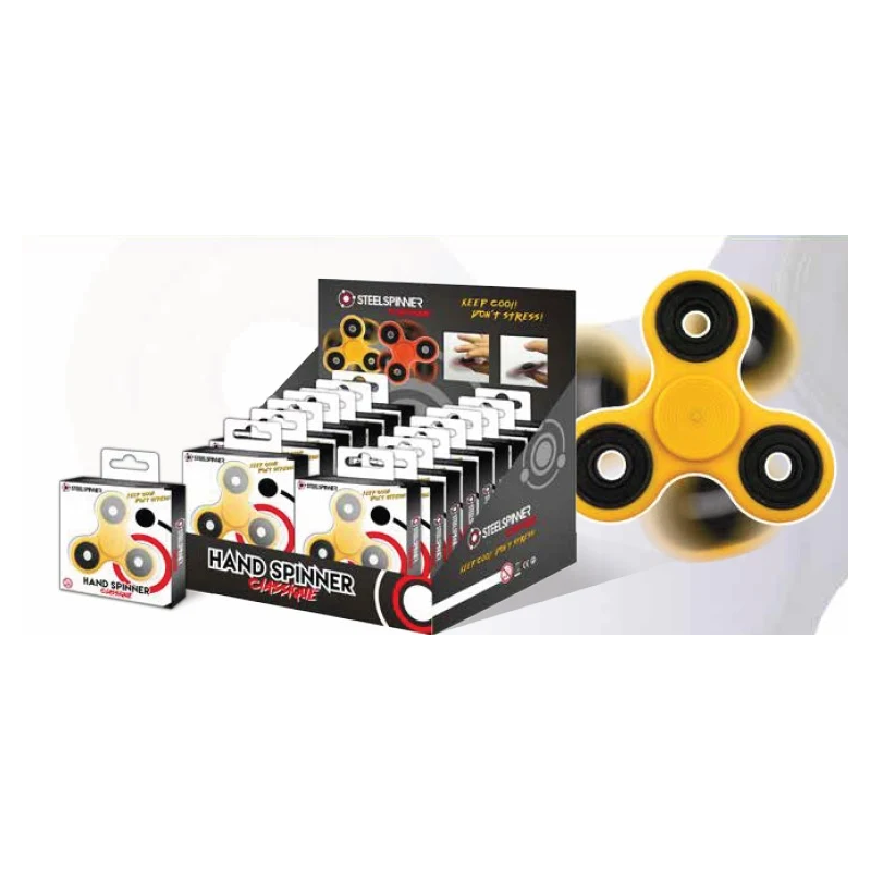 STEELSPINNER - HAND FINGER - Display Classic 16pces 