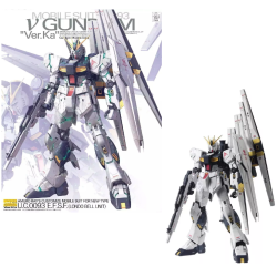 GUNDAM - Model Kit - MG 1/100 - NU Gundam Version KA - 18 CM 2