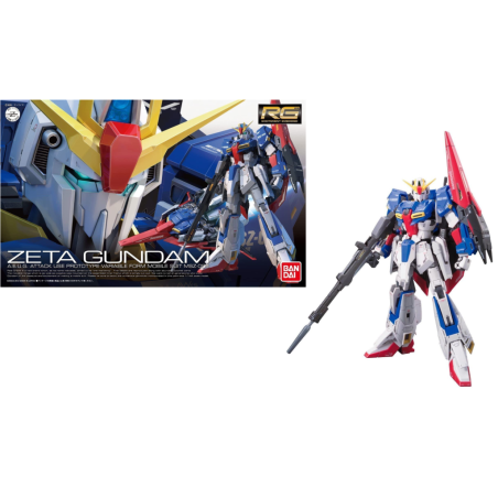 GUNDAM - Model Kit - Real Grade - Z Gundam - 13 CM 