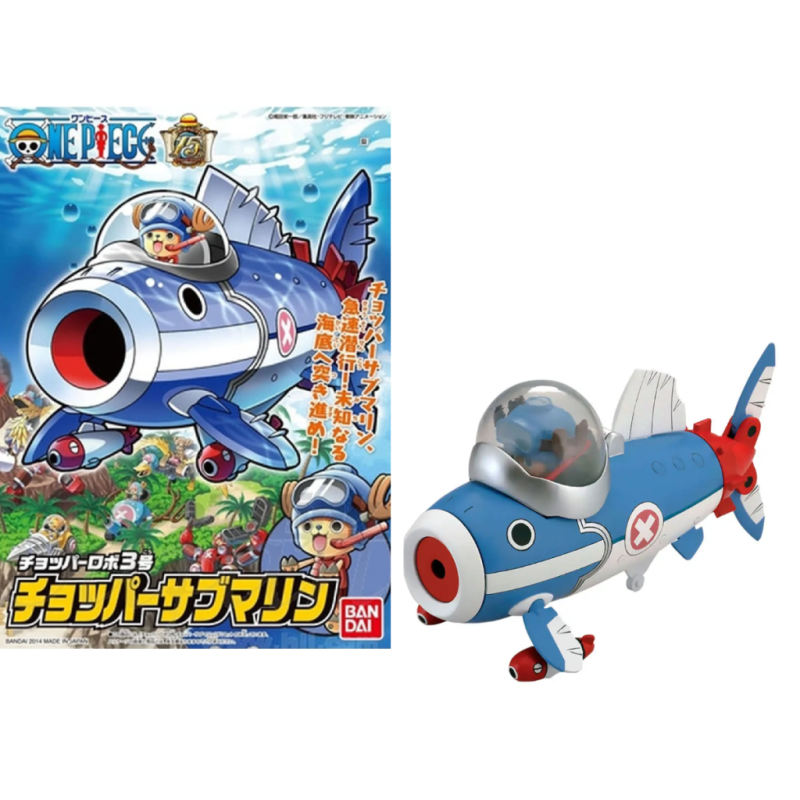 ONE PIECE - Model Kit - Chopper Robo Submarine - 10 CM 