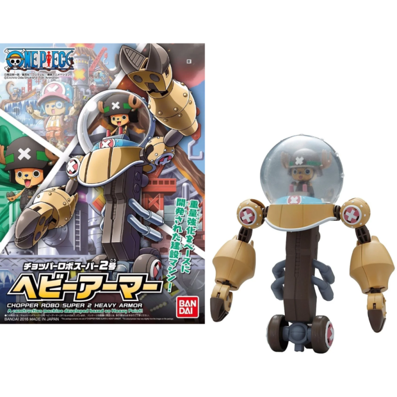 ONE PIECE - Model Kit - Chopper Robo Super 2 Heavy Armor - 10 CM 
