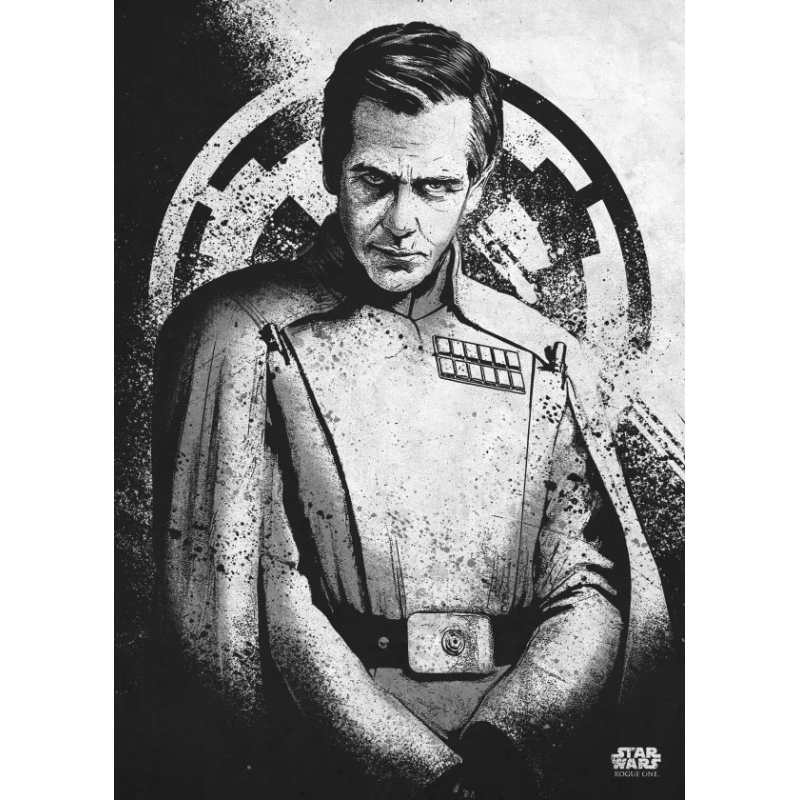 ROGUE ONE MORALITY - Magnetic Metal Poster 45x32 - Krennic 