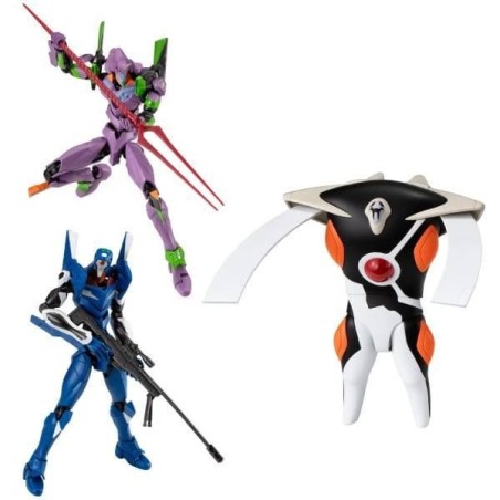 EVANGELION - 14th Angel Zeruel - Set 3 Figurine 13cm 