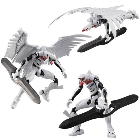 EVANGELION - Mass Production EVA - Set 3 Figurine 13cm 