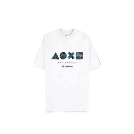 PLAYSTATION - Icons Japan - T-Shirt Loose Fit Homme (2XL) 