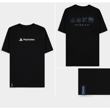 PLAYSTATION - Logo - T-Shirt Homme (XL) 