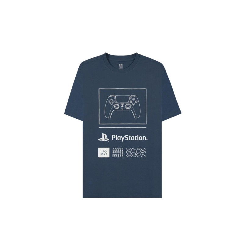 PLAYSTATION - DualSense - T-Shirt Homme (L) 