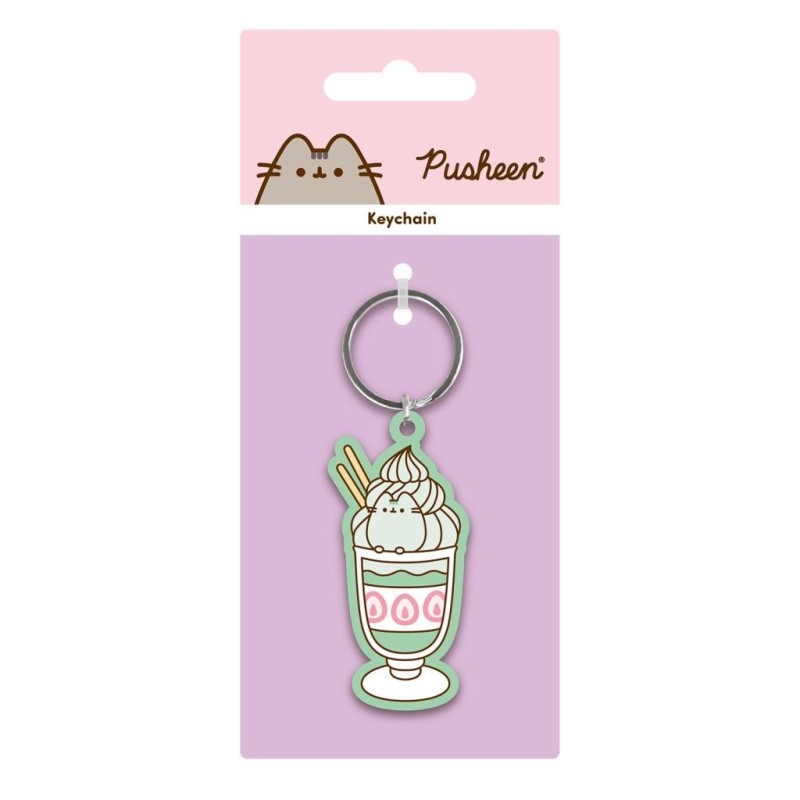 PUSHEEN - Glace - Porte-clés en PVC 