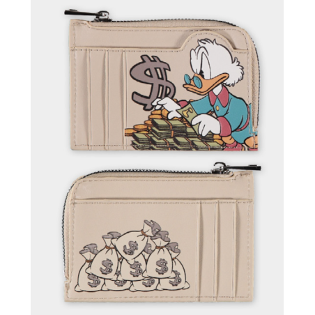 DISNEY - Oncle Picsou - Porte-Cartes Beige 