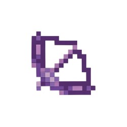 MINECRAFT - Arc et Flèche Enchanté Violet '45x32x4cm' 2
