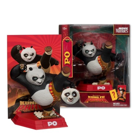 KUNG FU PANDA - Po - Statuette Movie Maniacs 17cm 