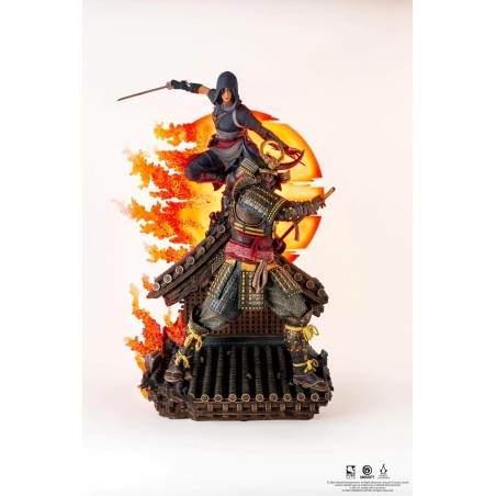 ASSASSIN'S CREED SHADOWS - Naoe & Yasuke - Statuette Animus 1/4 79cm 