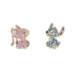 STITCH & ANGEL - 1 Paire de Clous d'Oreilles 