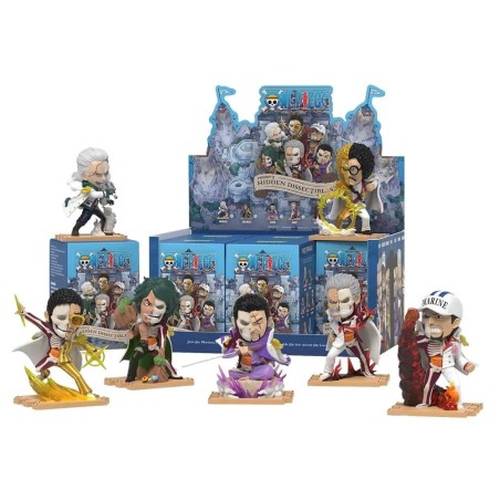 ONE PIECE - Marines - Freeny's Hidden Dissectibles (Display 6 Fig.) 