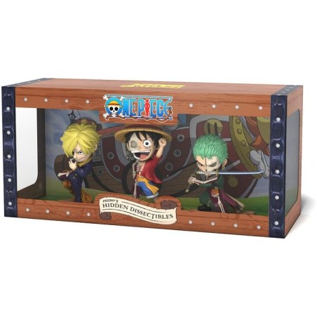 ONE PIECE - Luffy Zoro Sanji - Triple Pack Figurine 