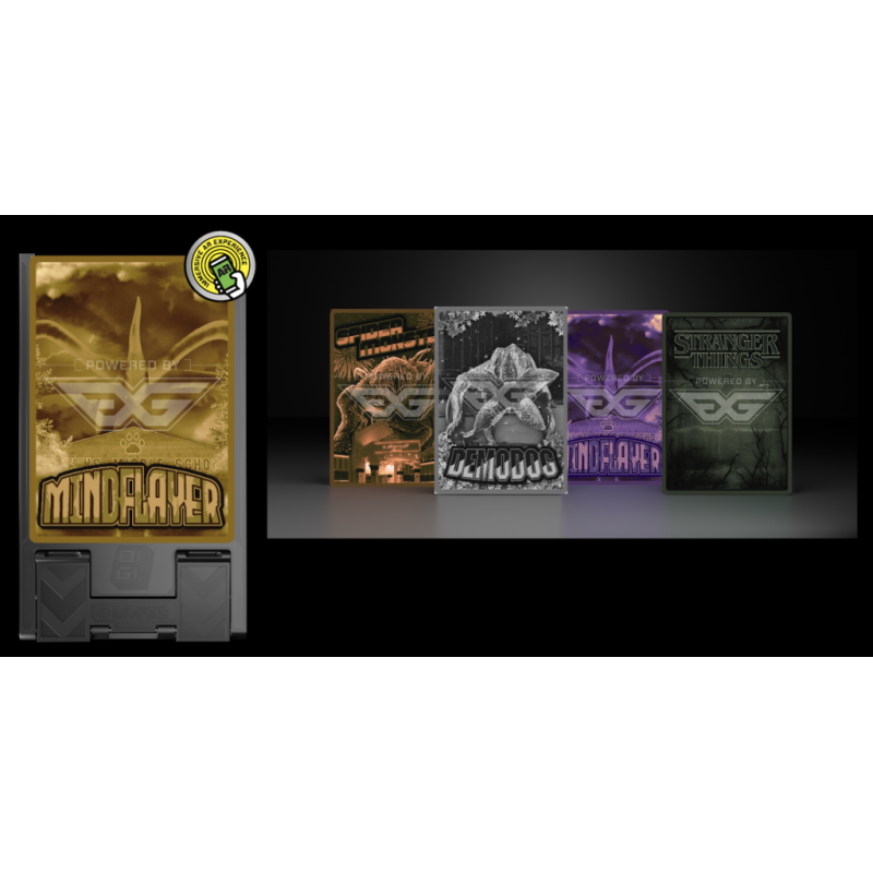 STRANGER THINGS -Starter Pack de 3 Digiplates +Support interchangeable 