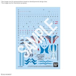 MACROSS -HG 1/100 VF-31J Siegfried (Hayate Use) Water Decal -Model Kit 2