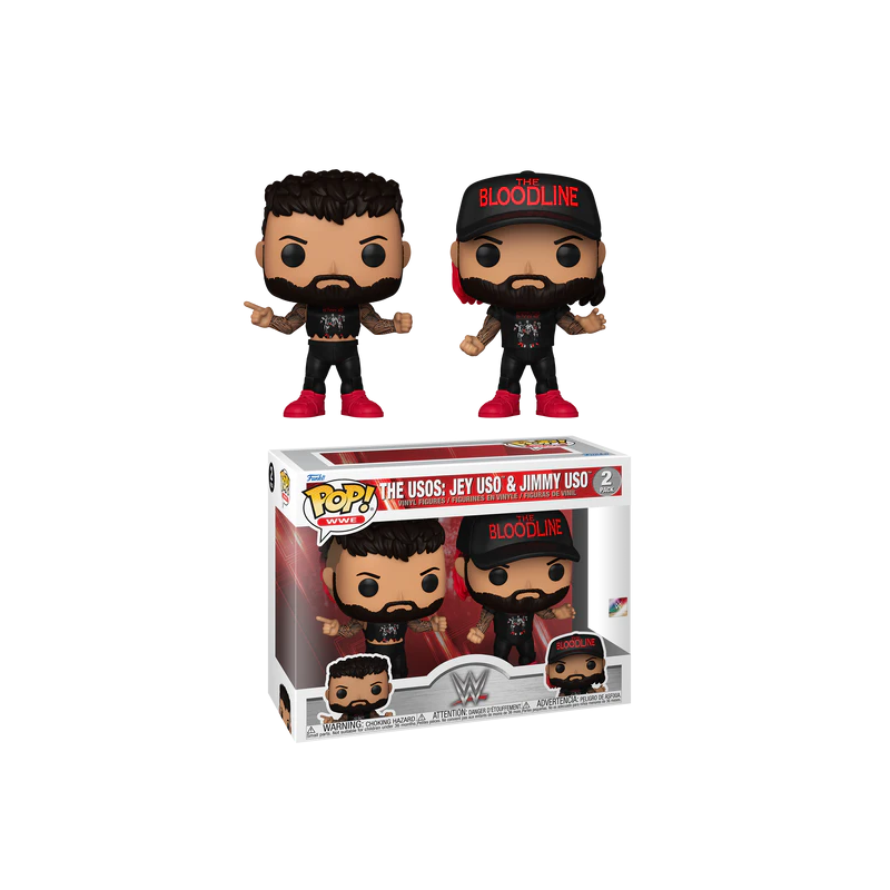 WWE - POP Wwe - 2 Pack Uso Brothers 