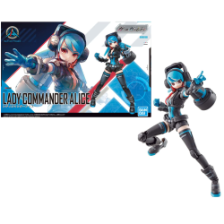 GIRL GUN LADY - Lady Commander Alice - Model Kit 2