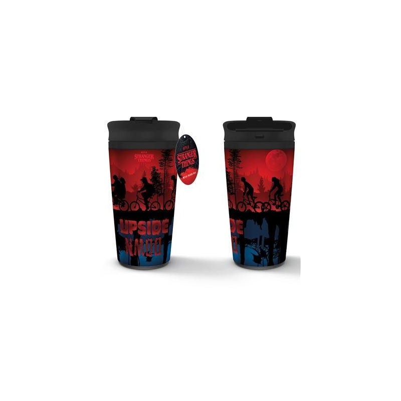 STRANGER THINGS 4 - Scene - Mug de voyage métal 450ml 