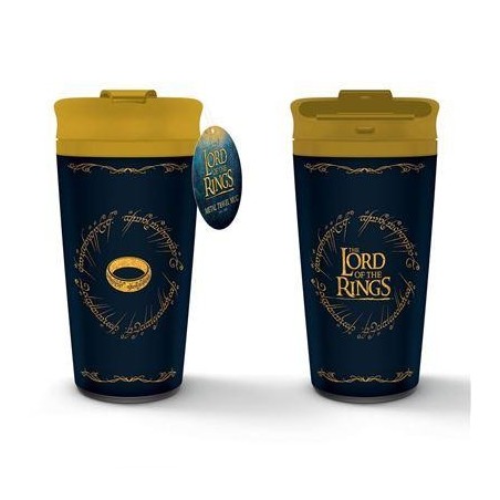 LE SEIGNEUR DES ANNEAUX - L'Anneau Unique - Mug de voyage métal 450ml 