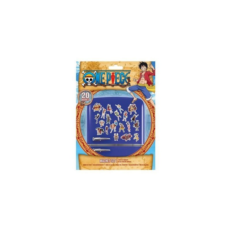 ONE PIECE - Chibi - Set de 20 magnets - Serie 2 The Great Pirate Era 