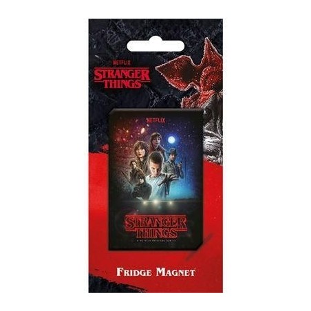 STRANGER THINGS 1 - One Sheet Season 1 - Aimant 5x8cm 