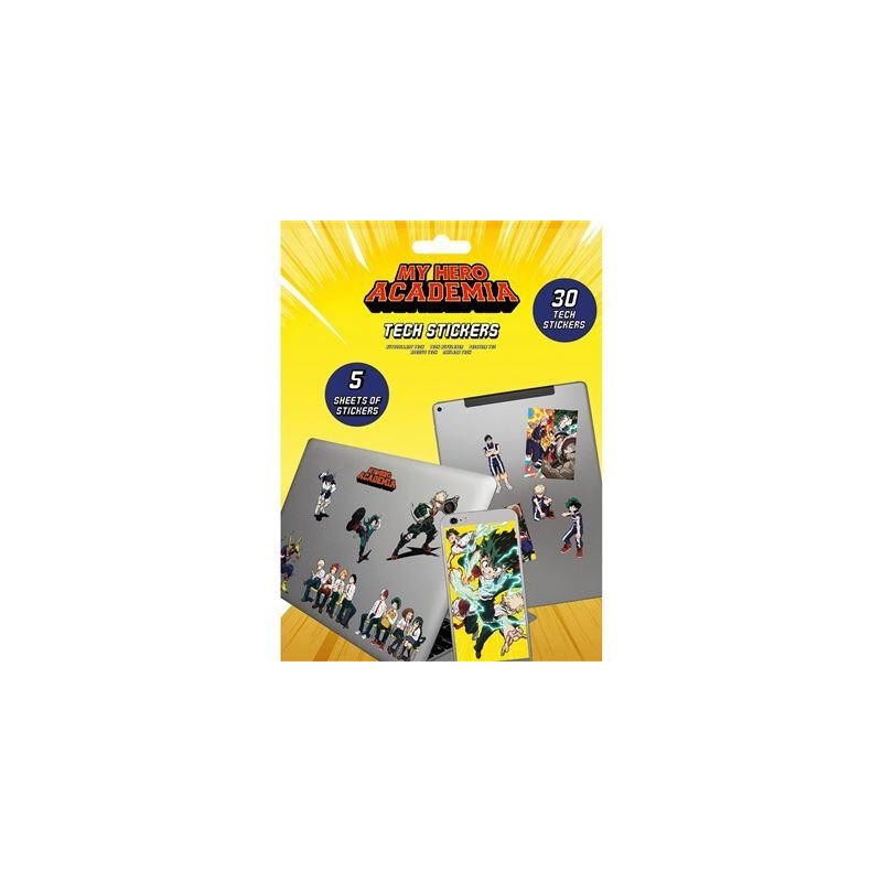 MY HERO ACADEMIA - Equipe - Tech Stickers Pack 