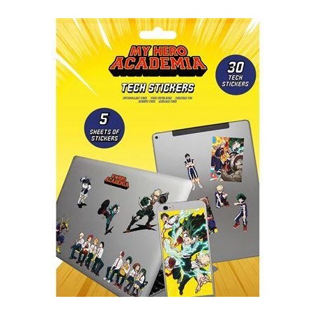 MY HERO ACADEMIA - Equipe - Tech Stickers Pack 