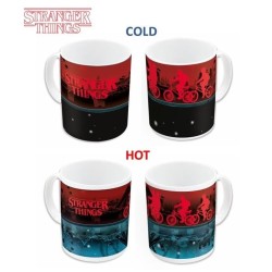 STRANGER THINGS - Vélos - Mug Thermoréactif - 325ml 2